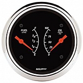 AutoMeter Gauge Fuel Level/ Oil Pressure 1413