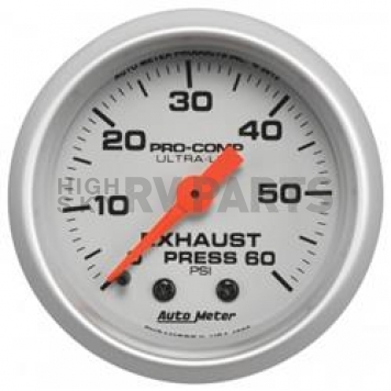 AutoMeter Gauge Exhaust Pressure 4325