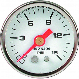 AutoMeter Gauge Fuel Pressure 2176