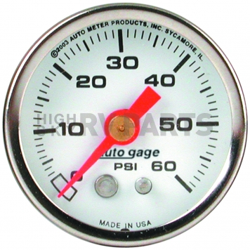 AutoMeter Gauge Fuel Pressure 2176-1