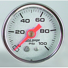 AutoMeter Gauge Fuel Pressure 2180