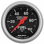 AutoMeter Gauge Fuel Pressure 3312