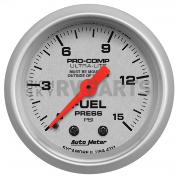 AutoMeter Gauge Fuel Pressure 4311