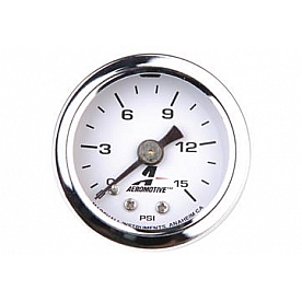 Aeromotive Fuel System Gauge Fuel Pressure 15632