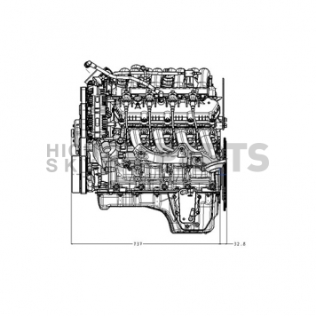 Ford Performance Engine Complete Assembly - M-6007-73-6