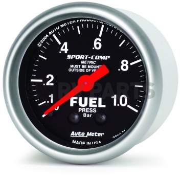 AutoMeter Gauge Fuel Pressure 3311M