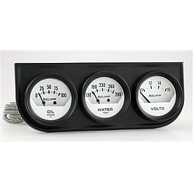 AutoMeter Gauge Oil Pressure/ Voltmeter/ Water Temperature 2324