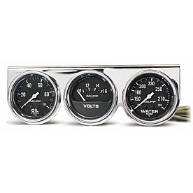 AutoMeter Gauge Oil Pressure/ Voltmeter/ Water Temperature 2399