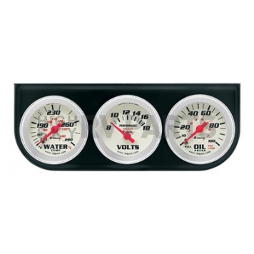 Equus Gauges Gauge Oil Pressure/ Voltmeter/ Water Temperature 8100