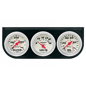 Equus Gauges Gauge Oil Pressure/ Voltmeter/ Water Temperature 8200