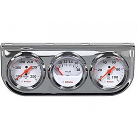 Sunpro Gauges/ SPX Shop Tools Gauge Oil Pressure/ Voltmeter/ Water Temperature FST8208