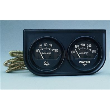 AutoMeter Gauge Oil Pressure/ Water Temperature 2345