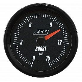 AEM Electronics Gauge Boost/ Fuel Pressure 305144