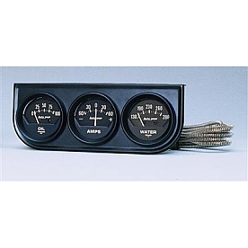 AutoMeter Gauge Amp Meter/ Oil Pressure/ Water Temperature 2347