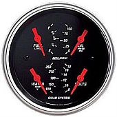 AutoMeter Gauge Fuel Level/ Oil Pressure/ Voltmeter/ Water Temperature 1414