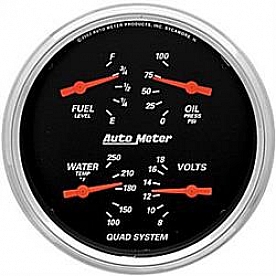 AutoMeter Gauge Fuel Level/ Oil Pressure/ Voltmeter/ Water Temperature 1419