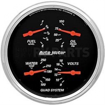 AutoMeter Gauge Fuel Level/ Oil Pressure/ Voltmeter/ Water Temperature 1419