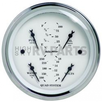 AutoMeter Gauge Fuel Level/ Oil Pressure/ Voltmeter/ Water Temperature 1610