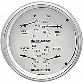 AutoMeter Gauge Fuel Level/ Oil Pressure/ Voltmeter/ Water Temperature 1619