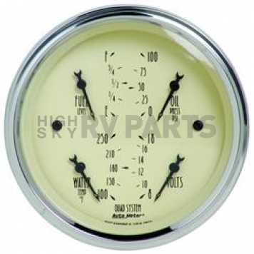 AutoMeter Gauge Fuel Level/ Oil Pressure/ Voltmeter/ Water Temperature 1812