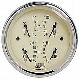 AutoMeter Gauge Fuel Level/ Oil Pressure/ Voltmeter/ Water Temperature 1814