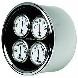 AutoMeter Gauge Fuel Level/ Oil Pressure/ Voltmeter/ Water Temperature 1210