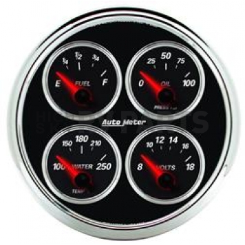AutoMeter Gauge Fuel Level/ Oil Pressure/ Voltmeter/ Water Temperature 1211