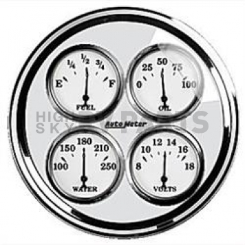 AutoMeter Gauge Fuel Level/ Oil Pressure/ Voltmeter/ Water Temperature 1213