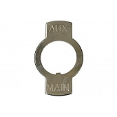 Pollak Fuel Tank Selector Valve Switch Faceplate - 42201P