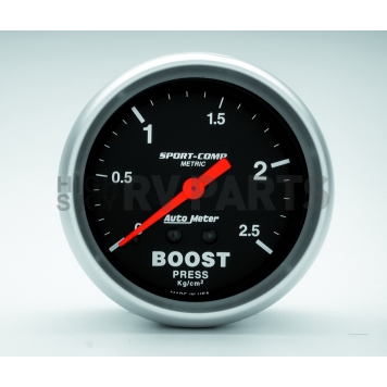 AutoMeter Gauge Boost 3404-2