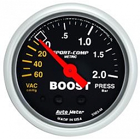 AutoMeter Gauge Boost/ Vacuum 3303M