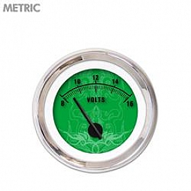 Aurora Instuments Gauge Voltmeter 7196