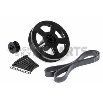 APR Motorsports Supercharger Pulley Black Aluminum/ Stainless Steel - MS100184