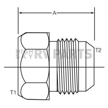 Dayco Products Inc Adapter Fitting 143895A-1