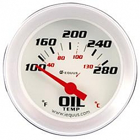 Equus Gauges Gauge Oil Temperature 8243