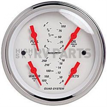 AutoMeter Gauge Fuel Level/ Oil Pressure/ Voltmeter/ Water Temperature 1314