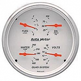 AutoMeter Gauge Fuel Level/ Oil Pressure/ Voltmeter/ Water Temperature 1319