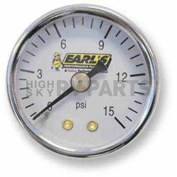 Earl's Plumbing Gauge Fuel Pressure 100195
