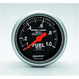 AutoMeter Gauge Fuel Pressure 3311J