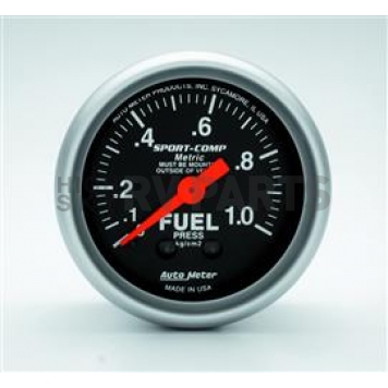 AutoMeter Gauge Fuel Pressure 3311J