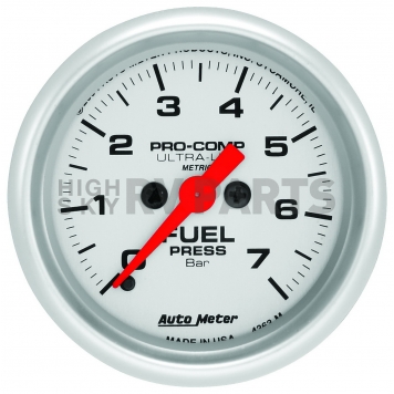 AutoMeter Gauge Fuel Pressure 4363M-1
