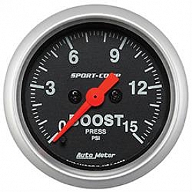 AutoMeter Gauge Boost 3350