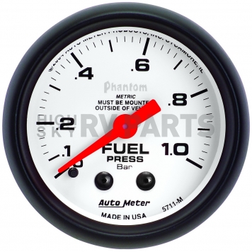 AutoMeter Gauge Fuel Pressure 5711M