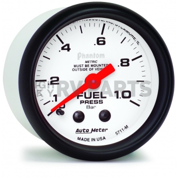 AutoMeter Gauge Fuel Pressure 5711M-2