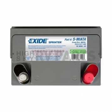 Exide Technologies Car Battery Sprinter Series 46A24L Group - S-MIATA-1