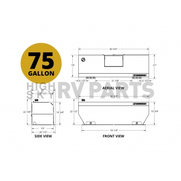 Transfer Flow Auxiliary Fuel Tank - 0800116755-4