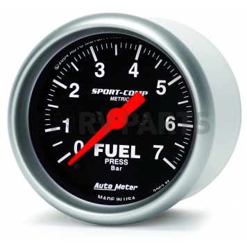AutoMeter Gauge Fuel Pressure 3363M-1