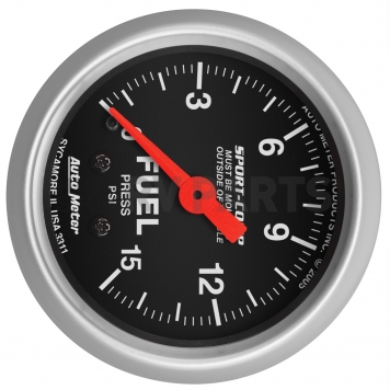 AutoMeter Gauge Fuel Pressure 3311-1