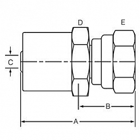 Dayco Products Inc Hose End Fitting 110664
