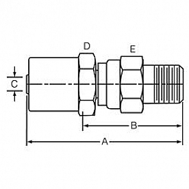 Dayco Products Inc Hose End Fitting 110711